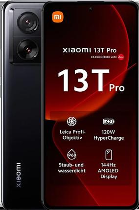 Produktbild Xiaomi 13T Pro (512 GB, Black, 6.67", Dual SIM, 50 Mpx, 5G)