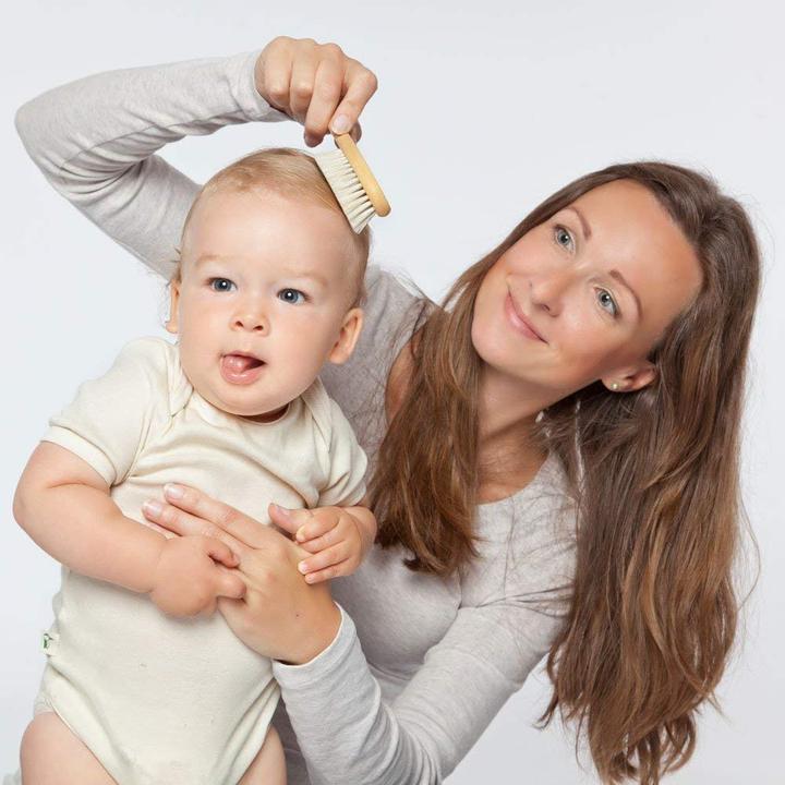 Actual product image Grünspecht Goat hair brush