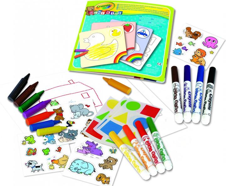 Immagine prodotto Crayola Mini Kids - Set di colori e adesivi