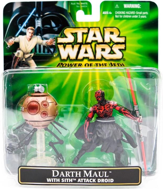 Image du produit Hasbro Star Wars - Power of the Jedi (POTJ) - Figure Deluxe - Dark Maul (w/Sith Attack Droid)