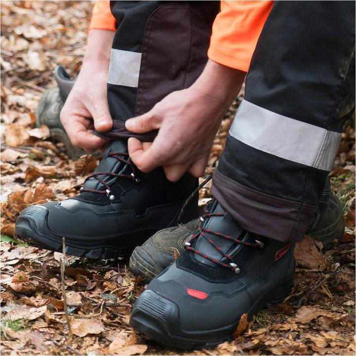Actual product image Oregon Forestry cut protection boot Yukon class 1 made of leather size 45 (S1, 45)