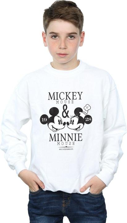 Actual product image Disney Boys Mickey And Minnie Mouse Mousecrush Mondays Sweatshirt (152, 158)