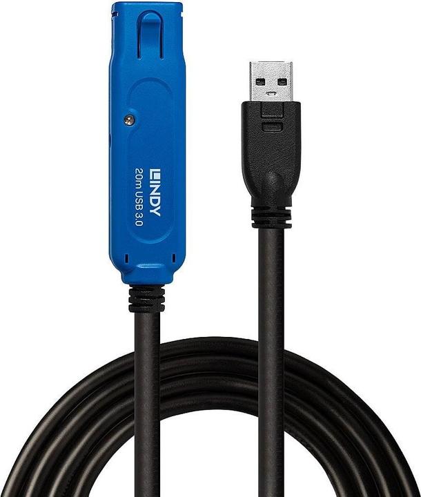 Immagine prodotto Lindy Prolunga attiva USB 3.0 da 20 m Collegamenti USB 3.0 fino a 40 m (20 m, USB 3.2 Gen 1)