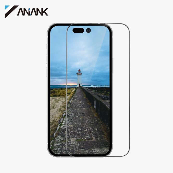 Produktbild Anank 2.5D Transparentes Panzerglas für iPhone 16 Plus – Japanisches Asahi Glas (1 Stück, Apple iPhone 16 Plus)