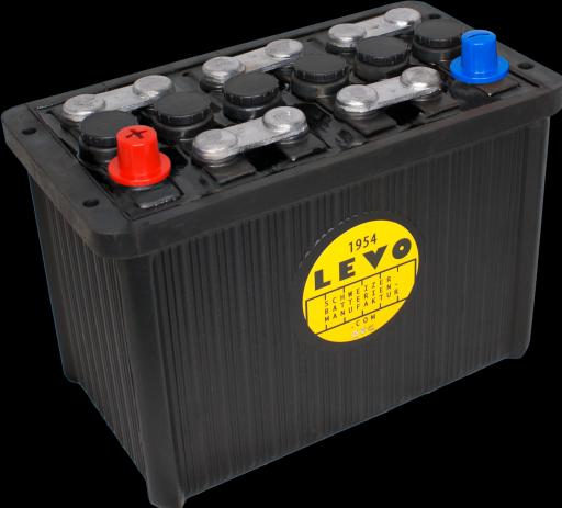Produktbild Rätikon Batterien 6 Y 5/51 HGI Oldtimer Batterie in Original Hartgummi (HGI) Kasten 12V 70Ah/20h 480A (EN) (12 V, 70 Ah)