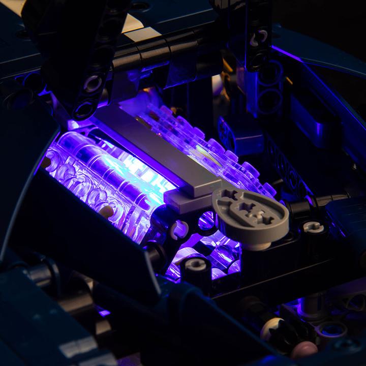 Actual product image BrickBling LED Licht Set für LEGO Ford GT 2022 (42154) inkl. Fernbedienung