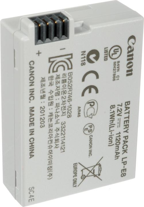 Produktbild Canon LP-E8 Akku zu EOS 550D (Kamera Akku)