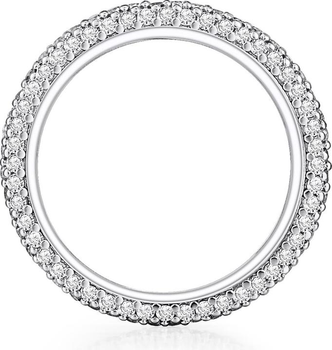 Produktbild Lulu & Jane Damen Messing Zirkonia silber - 29423 (54)