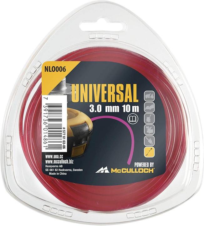 Immagine prodotto McCulloch Nlo006 (Pioniere delle erbacce, Lenza per tagliabordi + rocchetto di lenza)