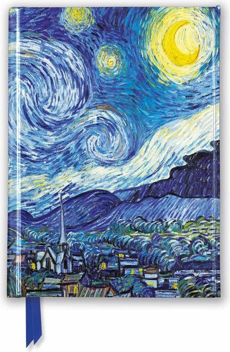 Produktbild Vincent van Gogh: The Starry Night (Foiled Pocket Journal) (Blanko, Harter Einband)