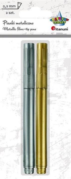 Produktbild Titanum Gold + Silber Metallic-Marker (Silber, Gold, 2.20 mm)