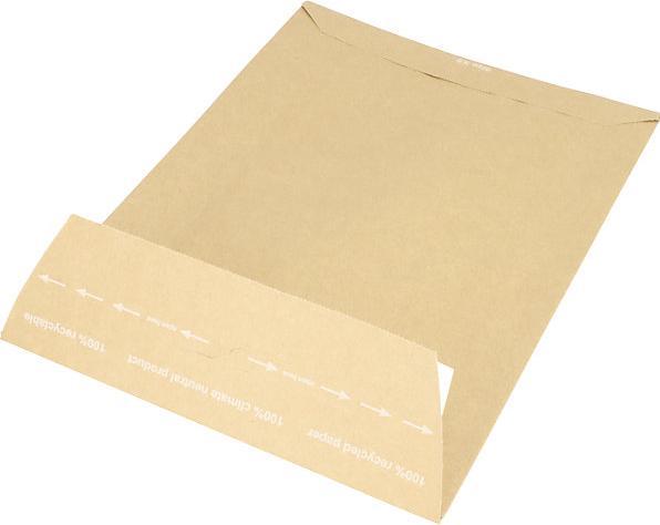 Produktbild kaiserkraft Versandtasche aus Papier E-Commerce, terra (250 x)