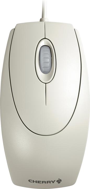Image du produit CHERRY Souris à roulettes gris clair (Filaire)