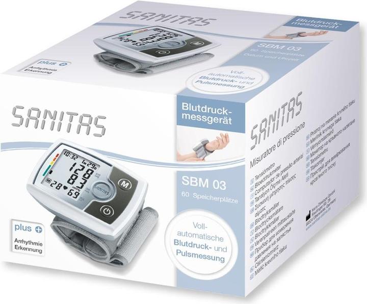 Actual product image Sanitas Sbm 03 (Blood pressure monitor wrist)