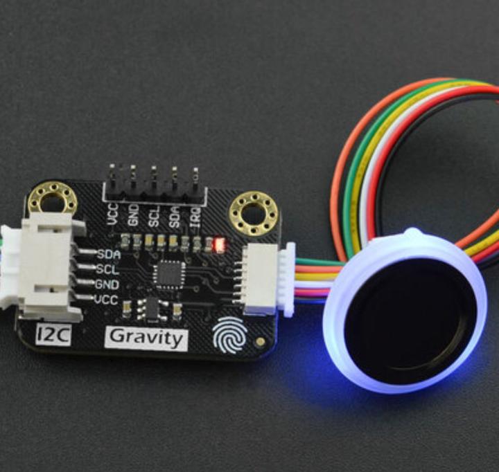 Immagine prodotto DFRobot Sensore di impronte digitali capacitivo a gravità con illuminazione LED