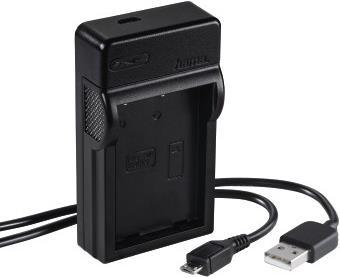 Hama USB-Ladegerät Travel für Nikon EN (Kamera Akku Ladegerät)