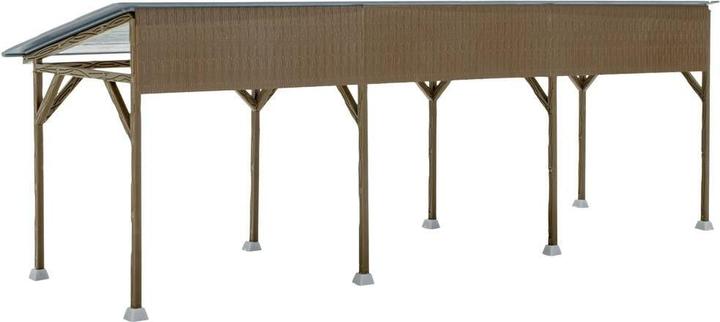 Actual product image Kibri 38349 H0 Wooden carport kit