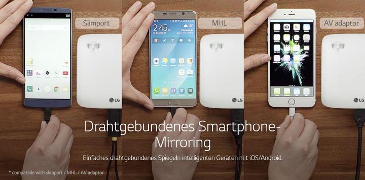 Produktbild LG Ph150g (HD, 130 lm, 1.57:1)
