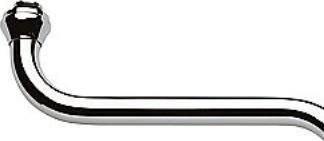 Actual product image Grohe S-outlet 5 pieces Ausldg 200mm chr