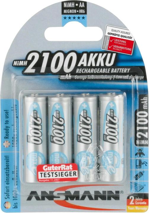 Ansmann AA (4 Stk., AA, 2100 mAh)