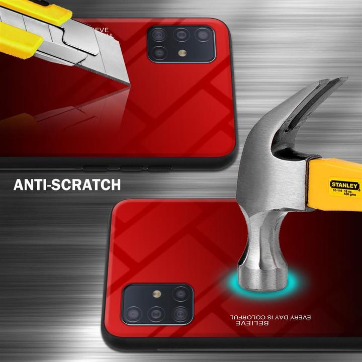 Produktbild Cadorabo TPU 2 Farben Glas Cover (Samsung Galaxy M40s)