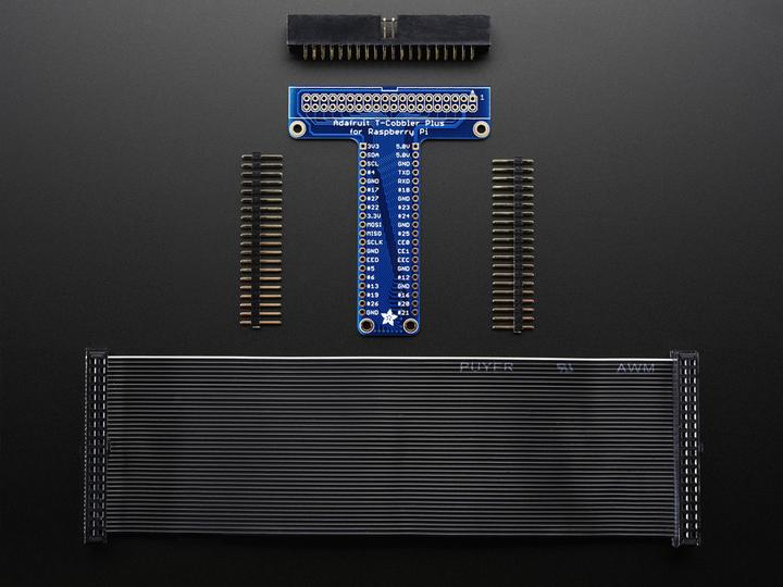 Actual product image Adafruit Pi T-Cobbler Plus Kit for Raspberry Pi B+ (Electronics kit)