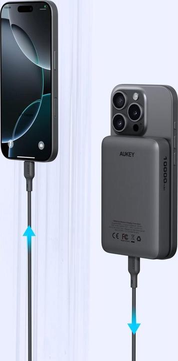 Produktbild Aukey MagFusion Slim (10000 mAh, 20 W, 37 Wh)