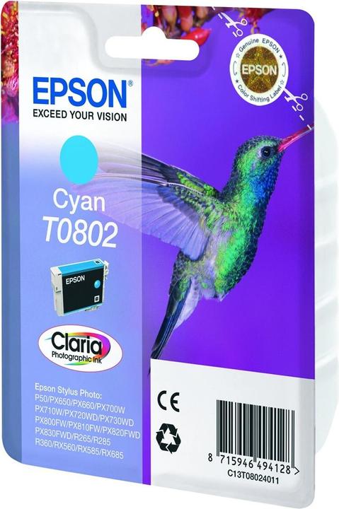 Epson T0802 Claria Photographic (C)