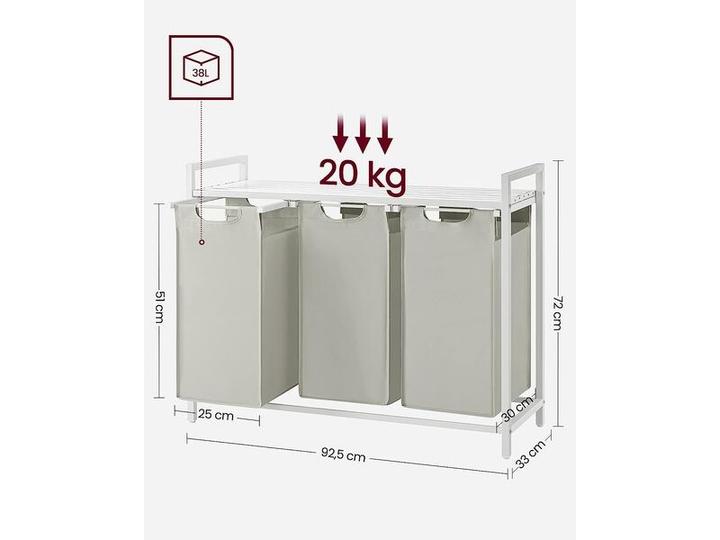 Produktbild Vasagle Laundry (114 l)