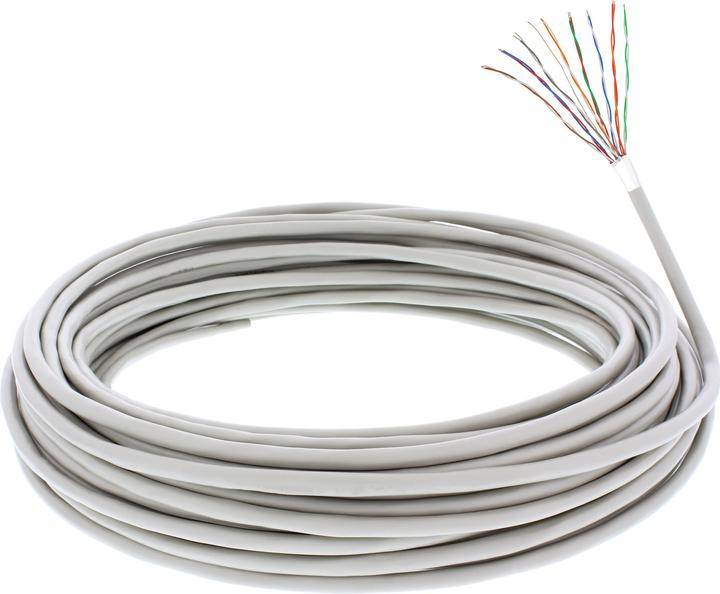 Immagine prodotto InLine Cavo telefonico a 16 anime, 8x2x06mm, schermato, 25m (69978C)