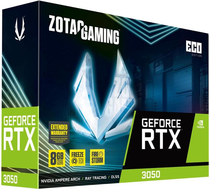 Produktbild Zotac GeForce RTX 3050 ECO (8 GB)