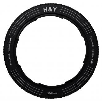 Image du produit H&Y Adaptateur de filtre REVORING 52-72mm pour filtre 77mm (Support de filtre obectif, 77 mm)