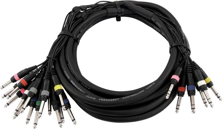 Produktbild Omnitronic Snake-Kabel 8xKlinke/16xKlinke mono (15 m, 6.3mm Klinke (Jack))