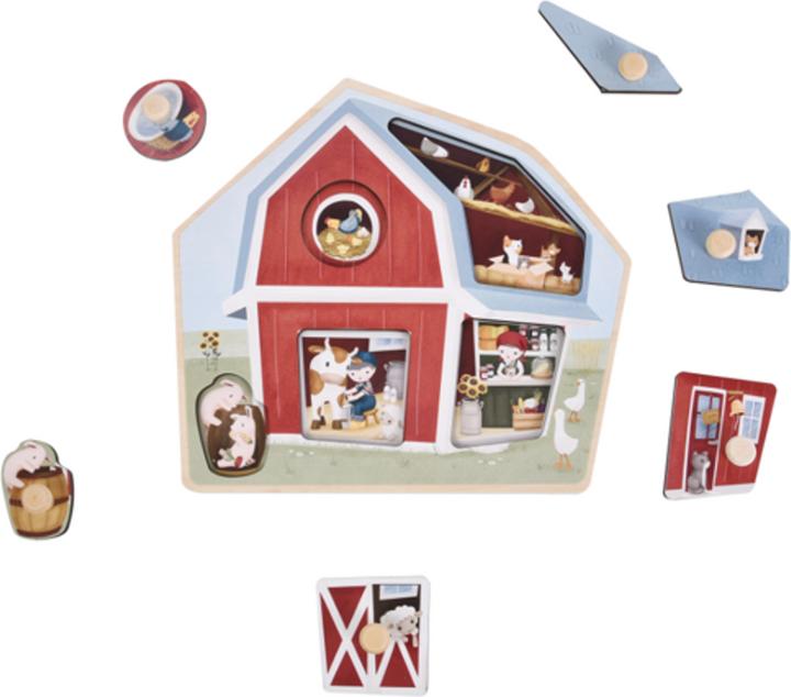 Image du produit Little Dutch Holzpuzzle Little Farm FSC