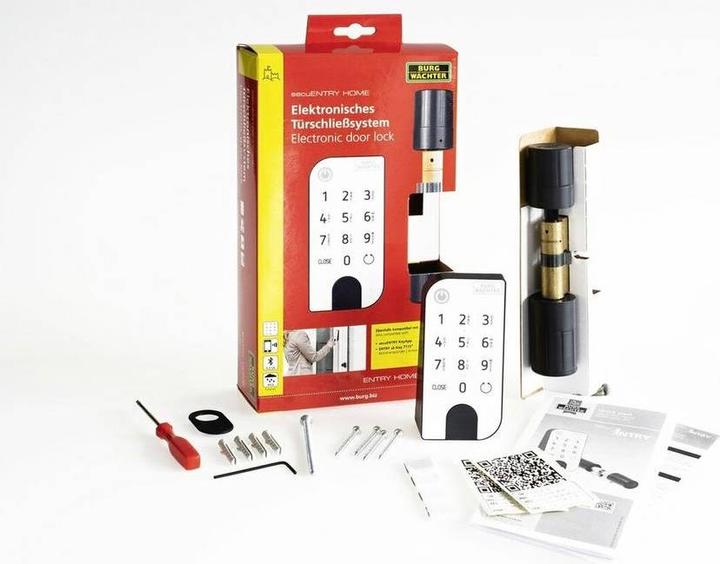Image du produit Burg Wächter Serrure (Bluetooth, Smartphone, Combinaison électronique de chiffres)