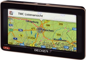 Image du produit Becker READY 50, TMC, cartes Europe (5")