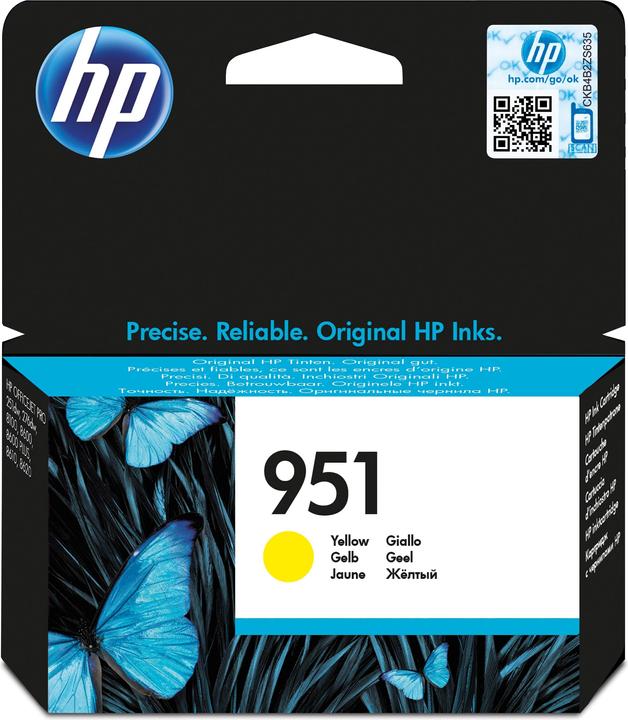 Produktbild HP 951 - 8 ml - Gelb - Original - Blisterverpackung (Y)