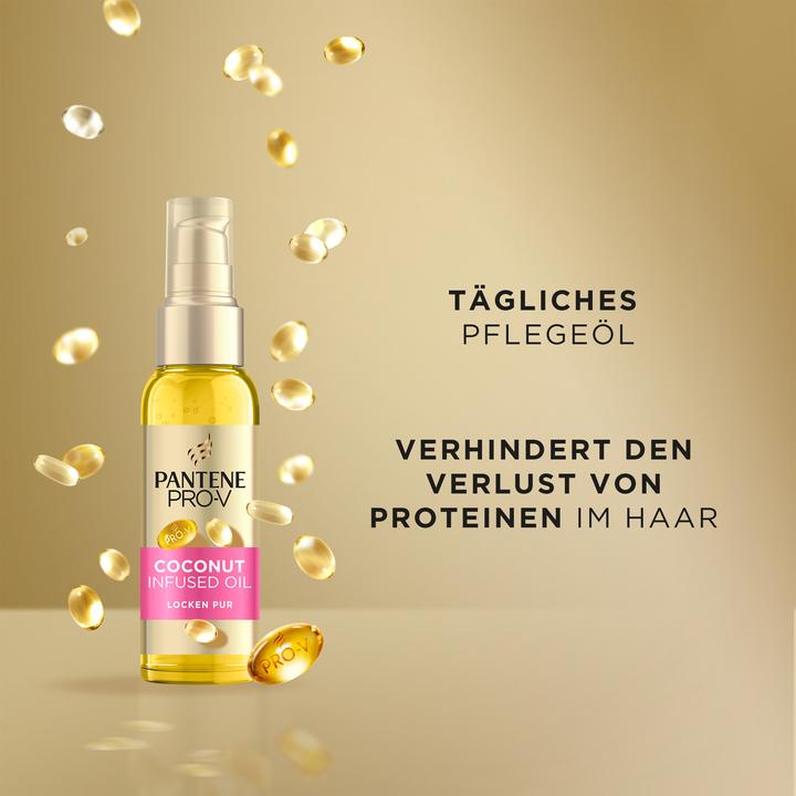 Actual product image Pantene Curls Pure (300 ml, Liquid shampoo)