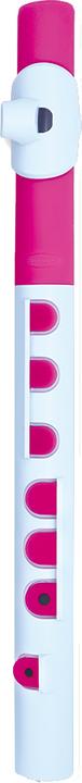 Actual product image Nuvo N430T TooT 2.0 - Children's transverse flute in C, white-pink (Transverse flute)