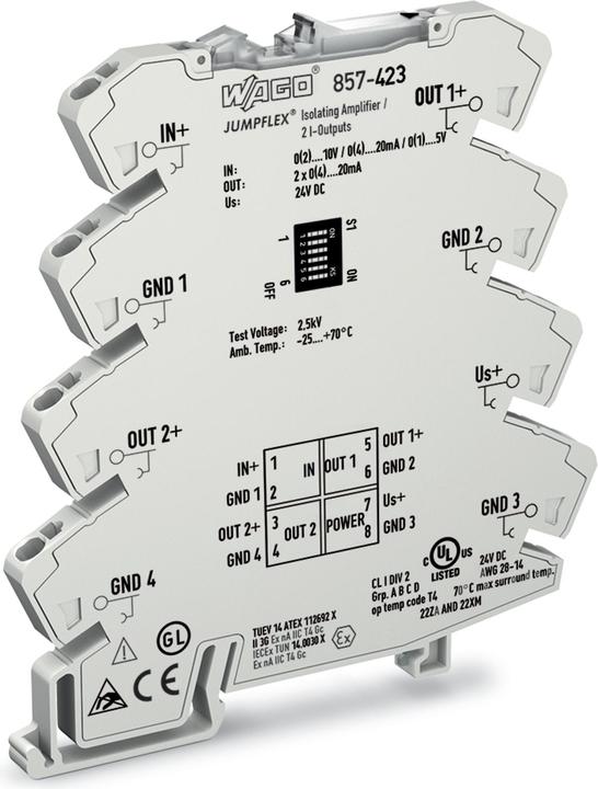 Immagine prodotto Wago Amplificatore di isolamento