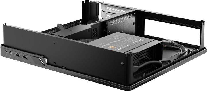 Actual product image Fractal Design Node 202 SFX HTPC Case w/Anode Bronze 450W PSU Mini ITX 310mm GPU (Mini-ITX)