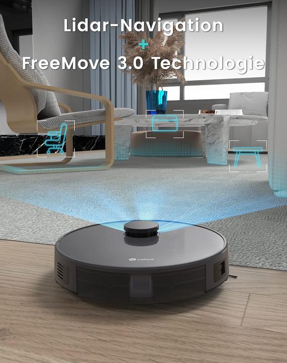 Produktbild Saug-Wischroboter mit 4000Pa und Mapping-Funktion (Saugwischroboter)