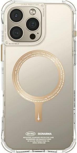 Actual product image Skinarma case Saido iPhone 16 Pro Max 6.9" Magnetic Charging champagne (Apple iPhone 16 Pro Max)