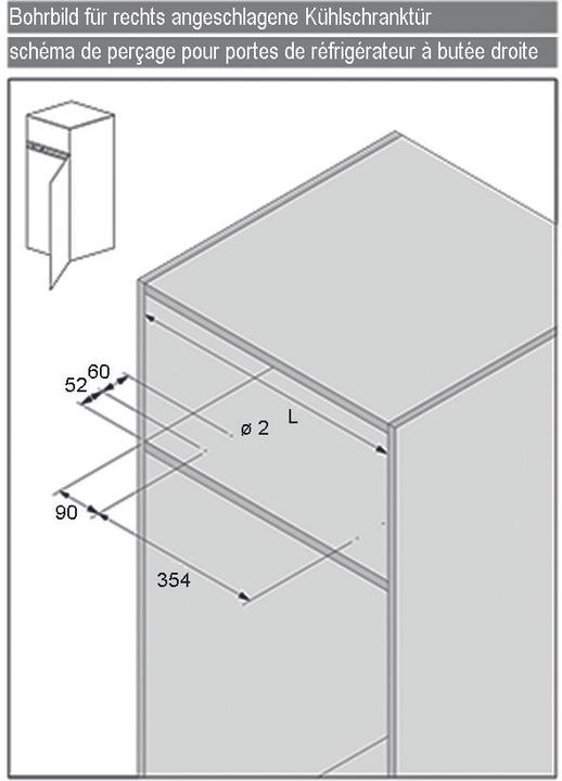 Image du produit Hettich Système d'ouverture pour réfrigérateurs (1 pcs)