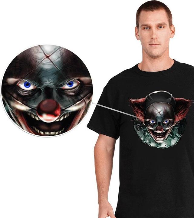 Actual product image Morphsuits Digital Dudz Horrorclown T-Shirt (M)