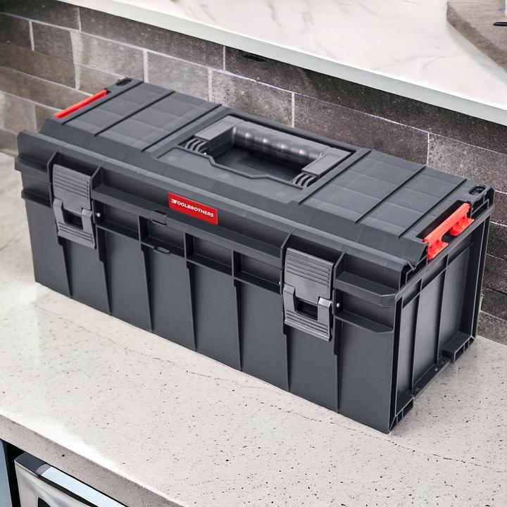 Produktbild Tool Brothers Toolbrothers RHINO L Werkzeugkoffer ECO Basic Höhe L stapelbar 545 x 270 x 230 mm 22 l IP54