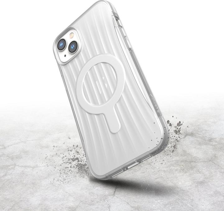 Actual product image X-Doria Raptic Clutch Case for iPhone 14 Plus with Clear MagSafe Back Cover (Apple iPhone 14 Plus)