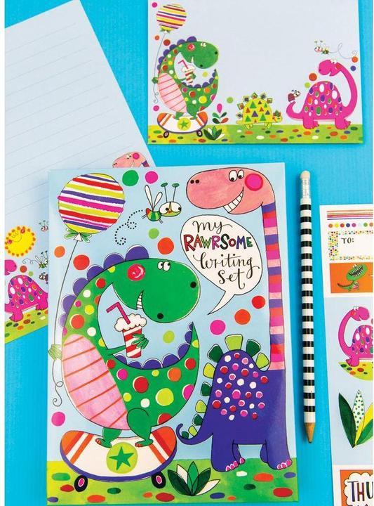 Actual product image Rachel Ellen Stationery set dinosaur (1 pcs.)