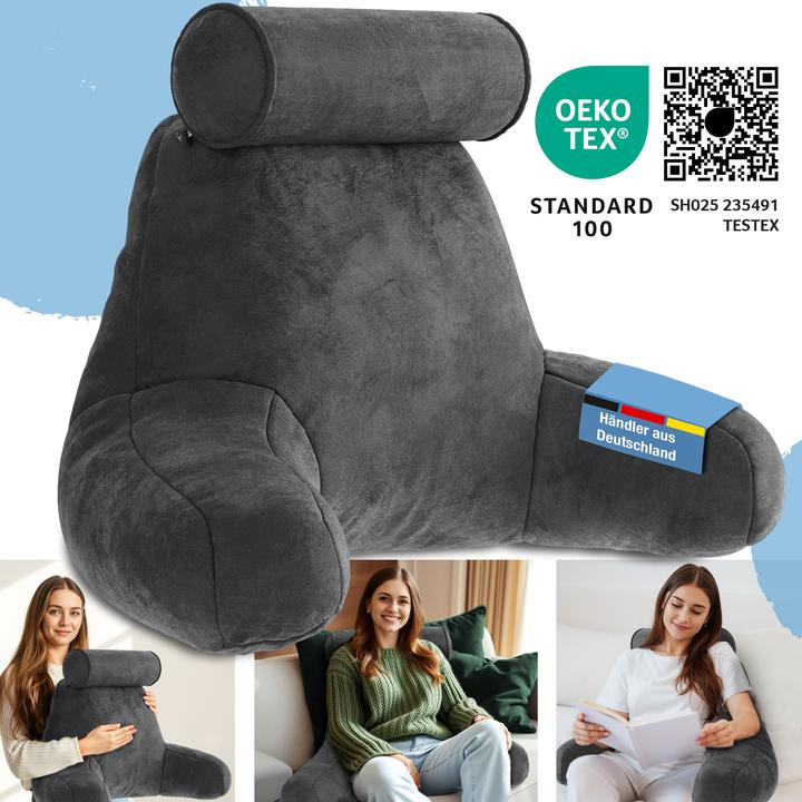 Produktbild Aktivshop Rückenkissen (50 x 90 x 67 cm, 40 x 76 x 46 cm)