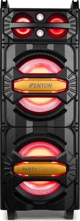 Image du produit Fenton Party speaker - LIVE2102 Partystation met Bluetooth en lichteffecten - Met (Actif)
